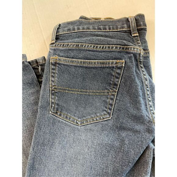 Vintage Ralph Lauren Polo Jeans Womens  Snap Legs Jeans Bootcut Flare Size 10 A7 - Picture 2 of 11